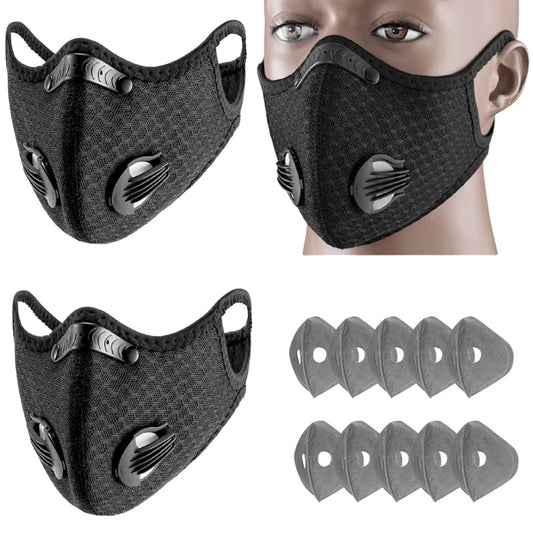 Breathing Face Mask with Carbon Filter | Train and Breathe Cleaner