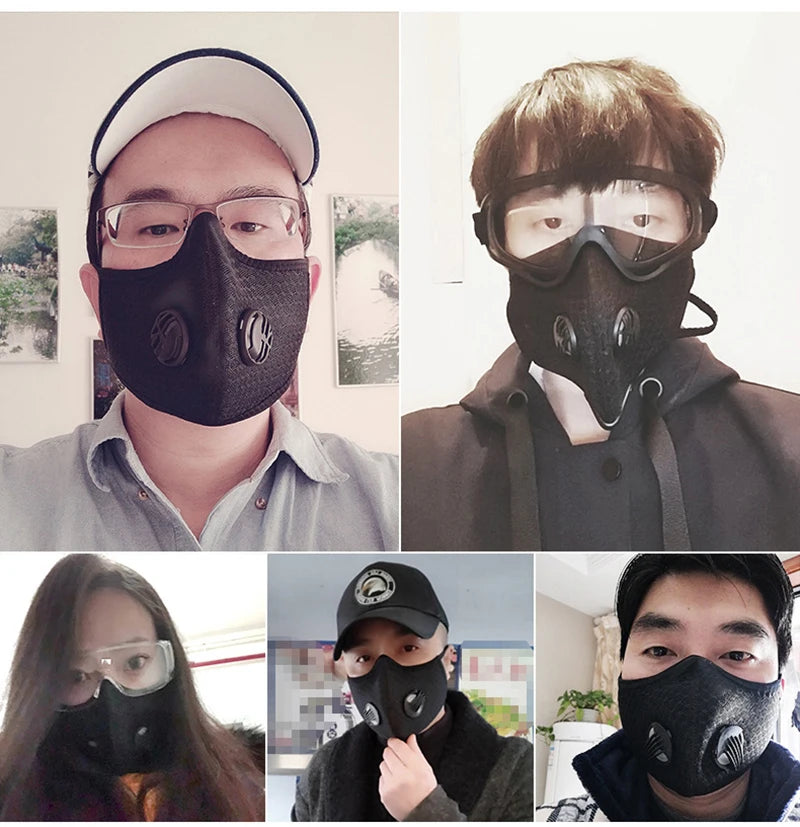 Breathing Face Mask with Carbon Filter | Train and Breathe Cleaner