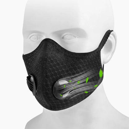 Breathing Face Mask with Carbon Filter | Train and Breathe Cleaner