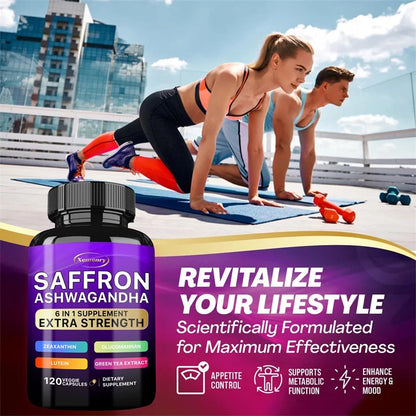Saffron + Ashwagandha