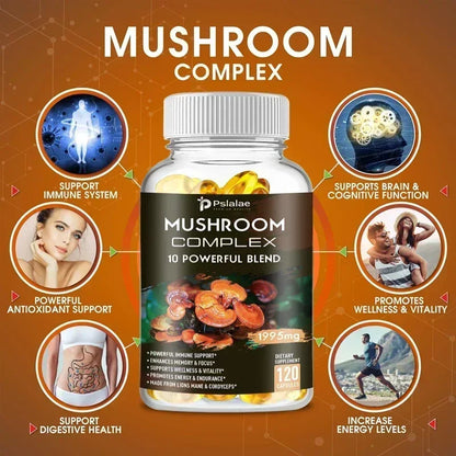 Multi-Mushroom Physical & Cognitive Enhancer