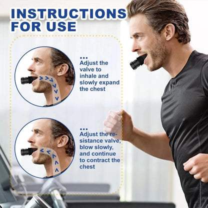 Breathing Trainer for Increased Lung Capacity