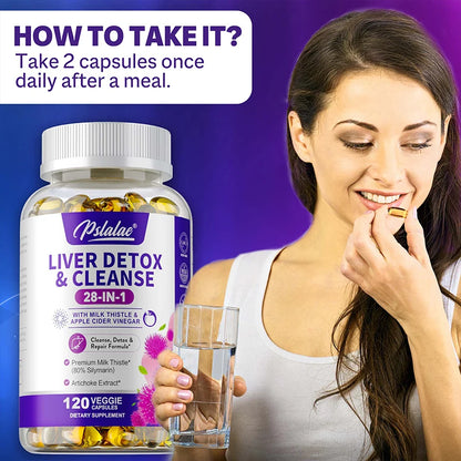 Liver Detox & Cleanse Supplement