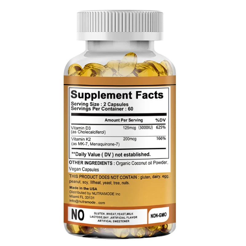 Vitamin D3+K2 Supplement