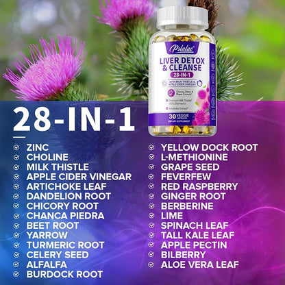 Liver Detox & Cleanse Supplement