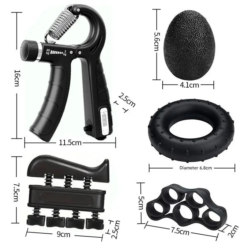 Grip Strength Trainer Set | Build Stronger Hands, Wrists, and Forearms