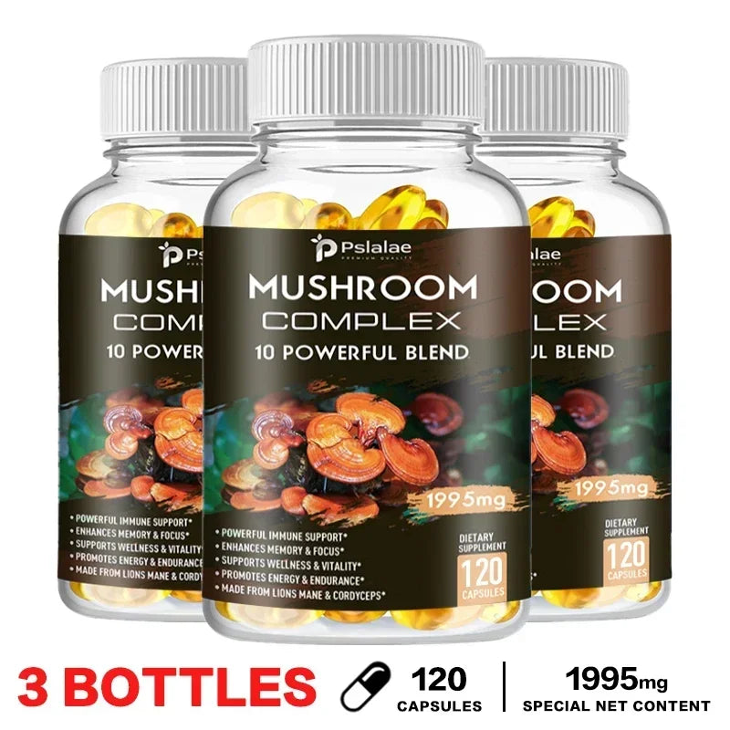Multi-Mushroom Physical & Cognitive Enhancer