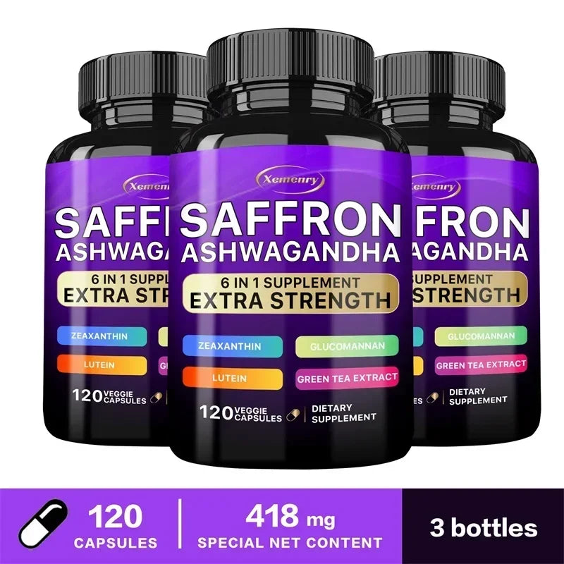 Saffron + Ashwagandha