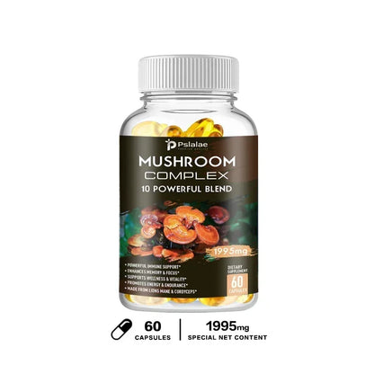 Multi-Mushroom Physical & Cognitive Enhancer