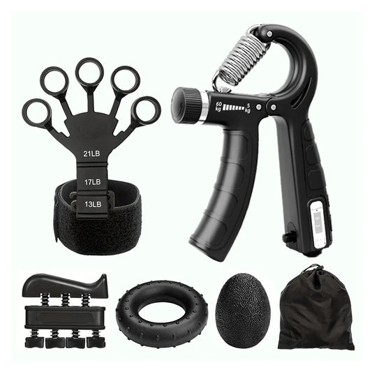 Grip Strength Trainer Set | Build Stronger Hands, Wrists, and Forearms