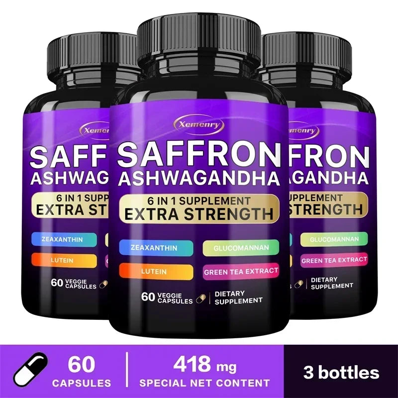 Saffron + Ashwagandha