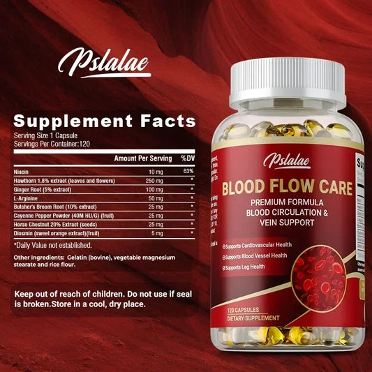 Blood Flow Circulation Supplement | Nitric Oxide Enhancer