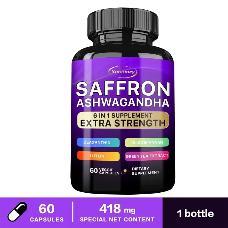 Saffron + Ashwagandha