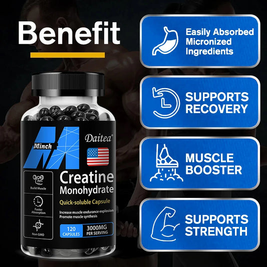 Creatine Monohydrate 3000mg | Strength and Energy Support
