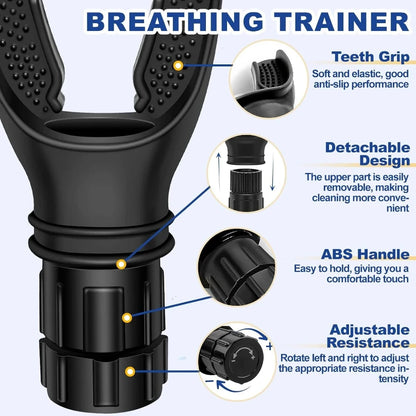 Breathing Trainer for Increased Lung Capacity