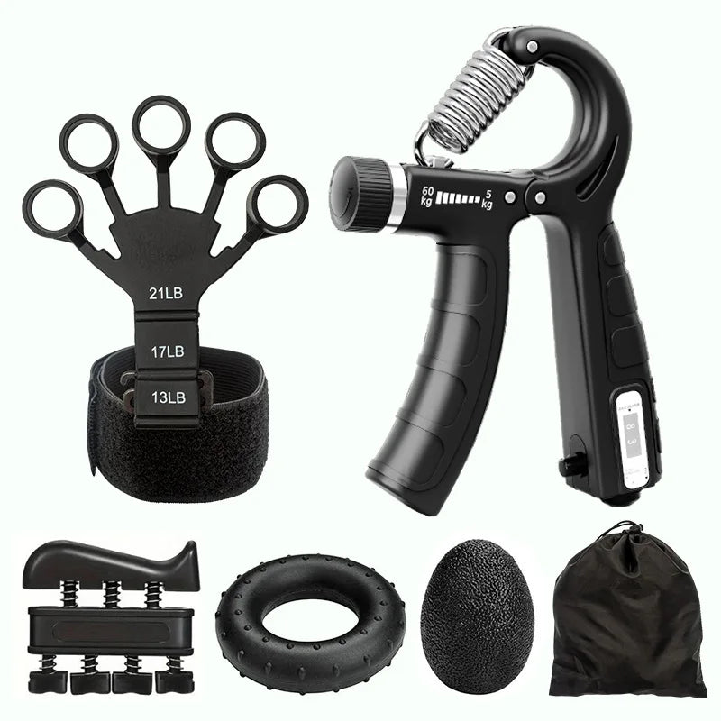 Grip Strength Trainer Set | Build Stronger Hands, Wrists, and Forearms