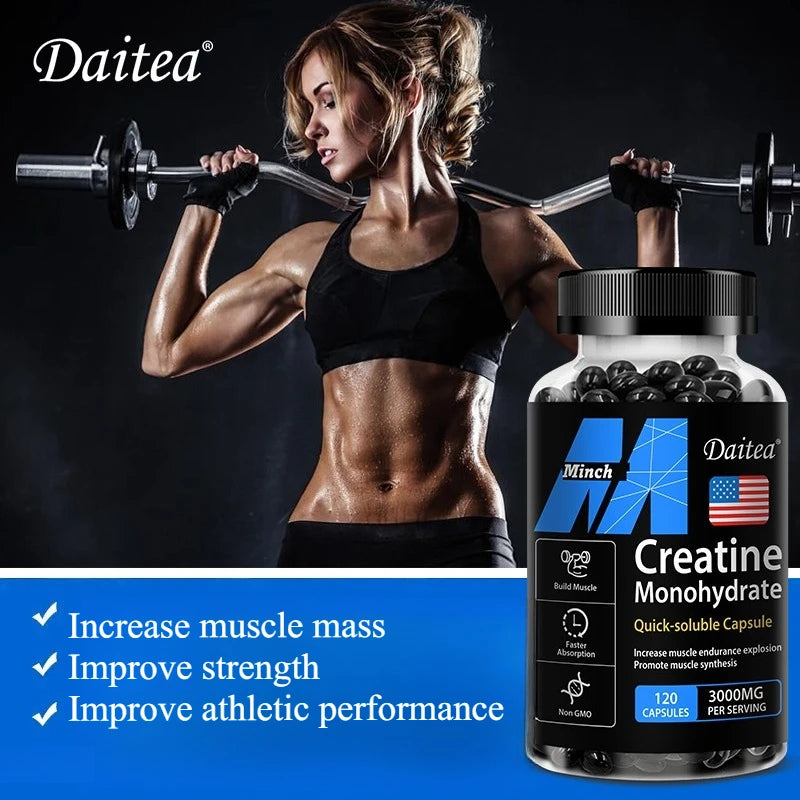 Creatine Monohydrate 3000mg | Strength and Energy Support