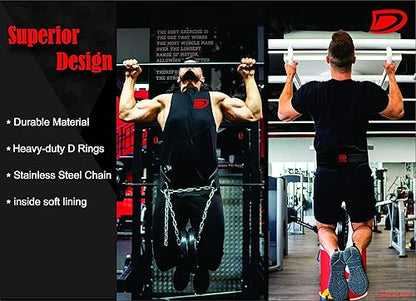 Weight Lifting Belt With Chain